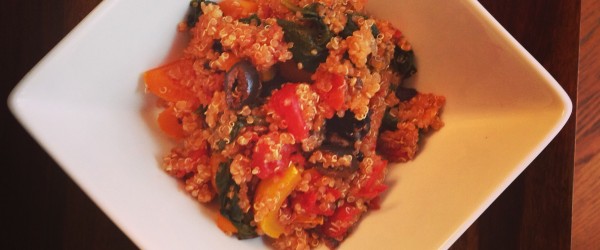 Quinoa Primavera Puttanesca