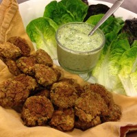 Fresh Falafel With Tahini Sauce