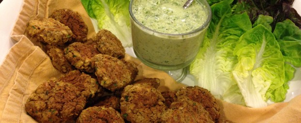 Fresh Falafel With Tahini Sauce