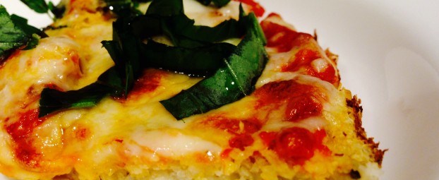 Herbed Cauliflower Crust Pizza