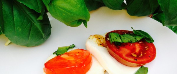 Caprese Salad: Counting My Basil, Not My Tomatoes