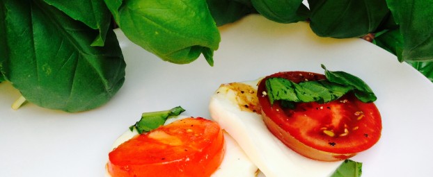 Caprese Salad: Counting My Basil, Not My Tomatoes
