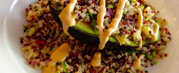 Stuffed Avocados With Chili Cashew Cream Inspired By Viva Chicken