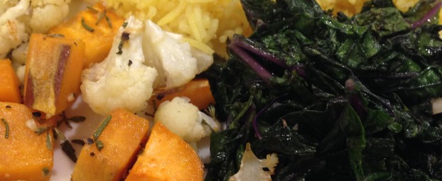 Get Well Sooner Tips + Garlicky Kale, Herbed Veggies, & Spiced Rice