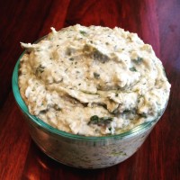 White Bean Pesto Hummus