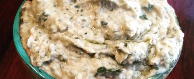 White Bean Pesto Hummus