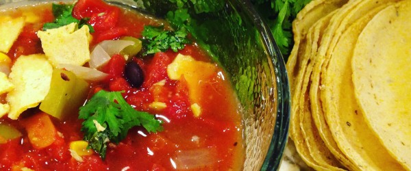 Simple One Spice Tortilla Soup