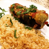 Chile Rellenos And Mexican Cauliflower “Rice”