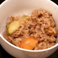 Apple Pie Oats With Maple Walnuts