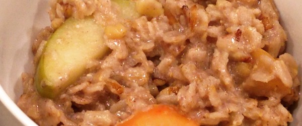 Apple Pie Oats With Maple Walnuts