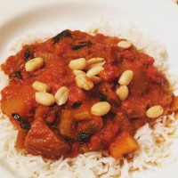 Slow Cooker: Smoky “Meaty” African Peanut Stew