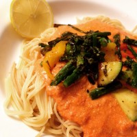 30 Minute Meal: Capellini Primavera Alla The Easiest Tastiest Pink Sauce