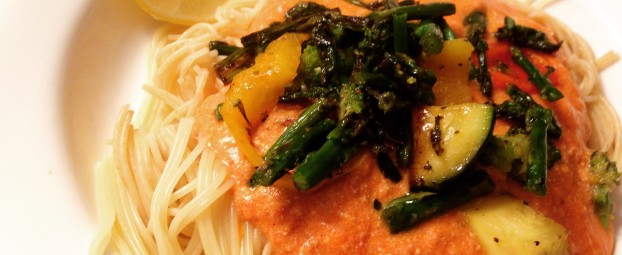 30 Minute Meal: Capellini Primavera Alla The Easiest Tastiest Pink Sauce