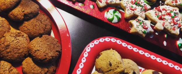 Christmas Cookies Galore: Ginger Snaps, Sugar Cookies, & Chocolate Chip Cookies