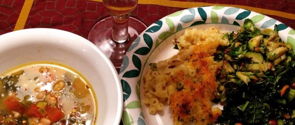 Stove Top or Slow Cooker: Tuscan White Bean & Swiss Chard Soup Two Ways